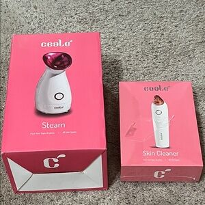 Ceale Steamer and Skin Cleaner Set